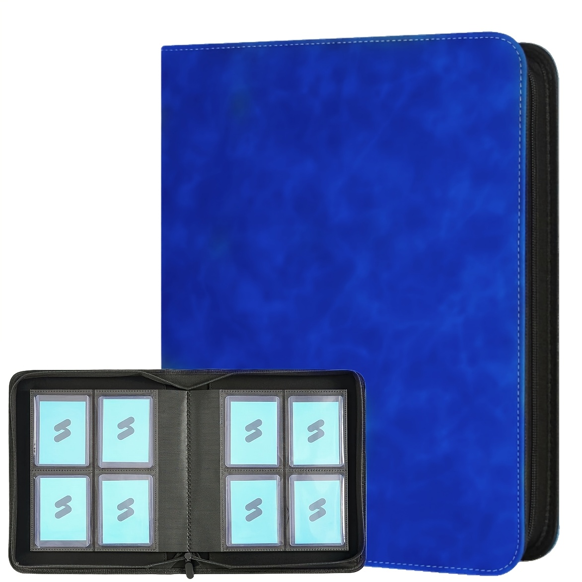binder for top loaded cards Top Loader Zip Binder