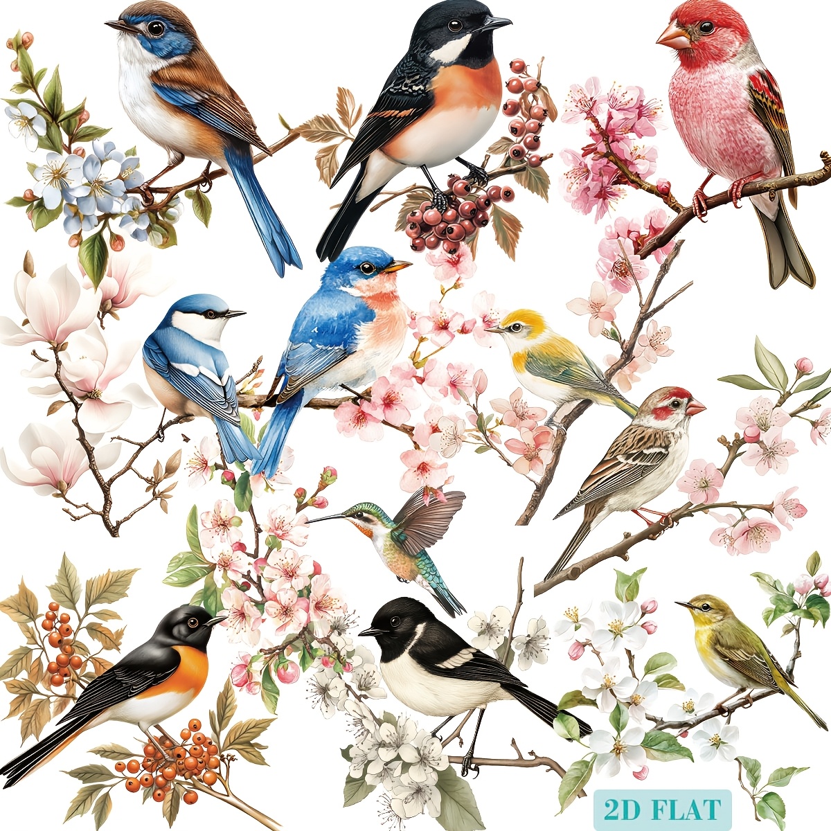 bird decals sold on Temu United States