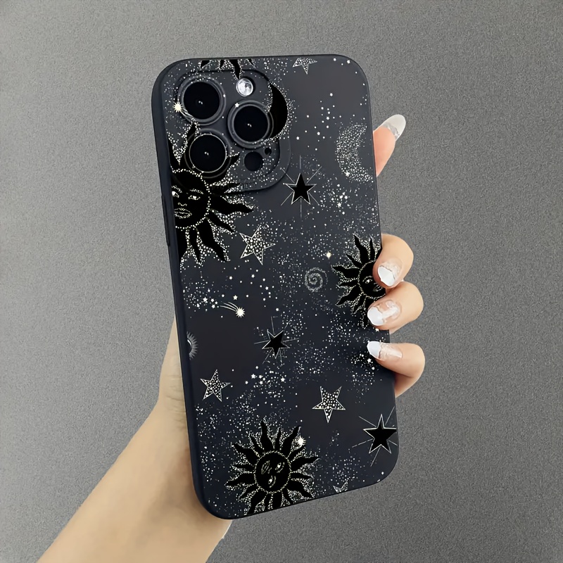 

Sun And Moon Pattern Tpu Phone Case, Suitable For