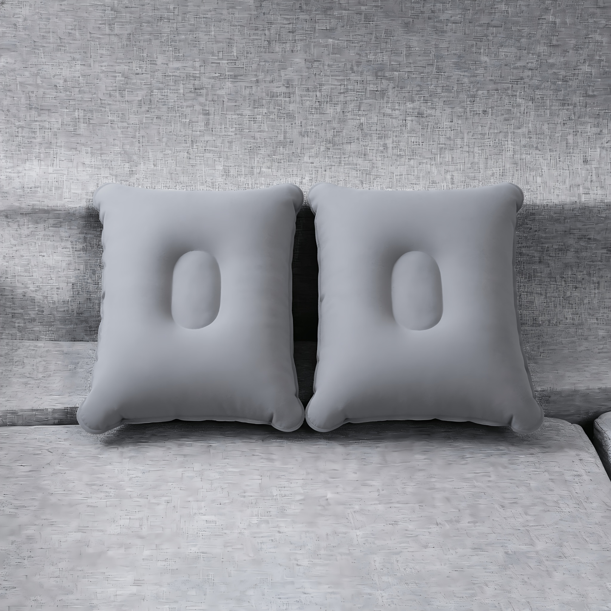 A4 Size Inflatable Camping Pillows, 1-Pack or 2-Pack