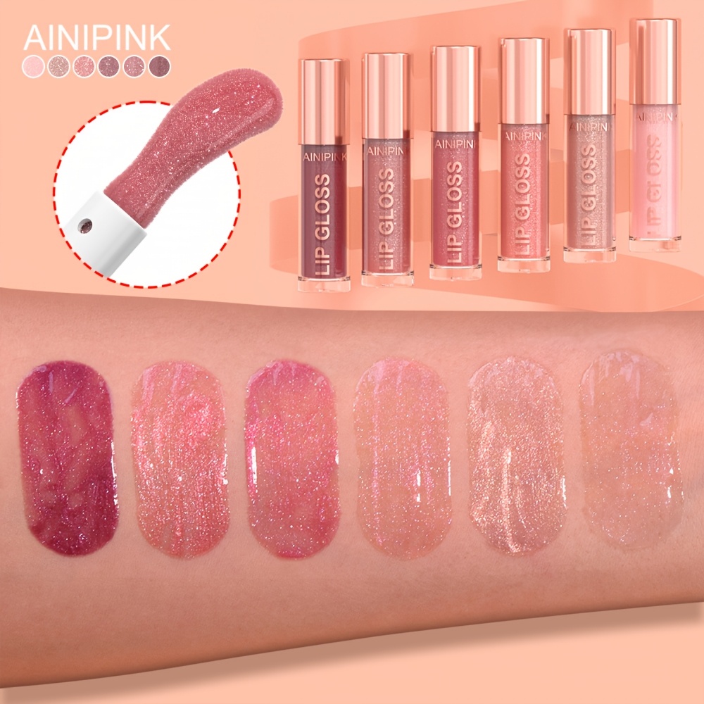 1pc pearlescent lip gloss waterproof sweatproof nontransferring pearlescent   large brush head smooth   application       unique mint ingredients stickiness Product details 1
