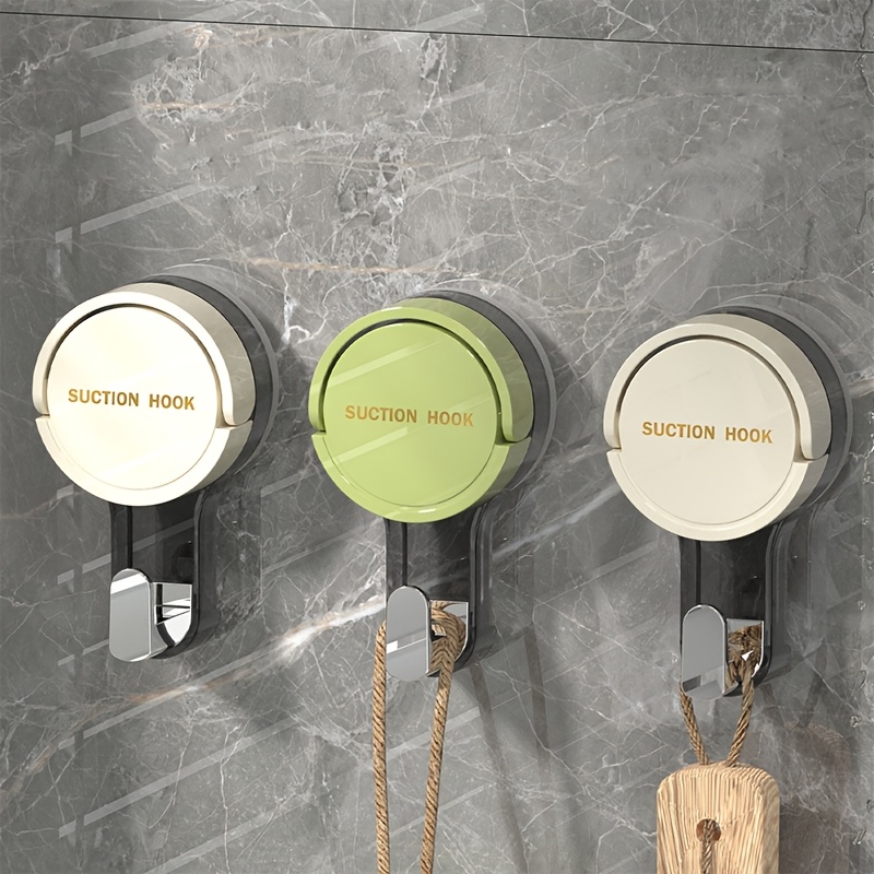 

Powerful Vacuum No-drilling And Self-adhesive Towel Racks With Suction Cup Hooks Attached To The Walls Of Kitchens, Bathrooms And Toilets Without And Are Movable, Utility Hooks