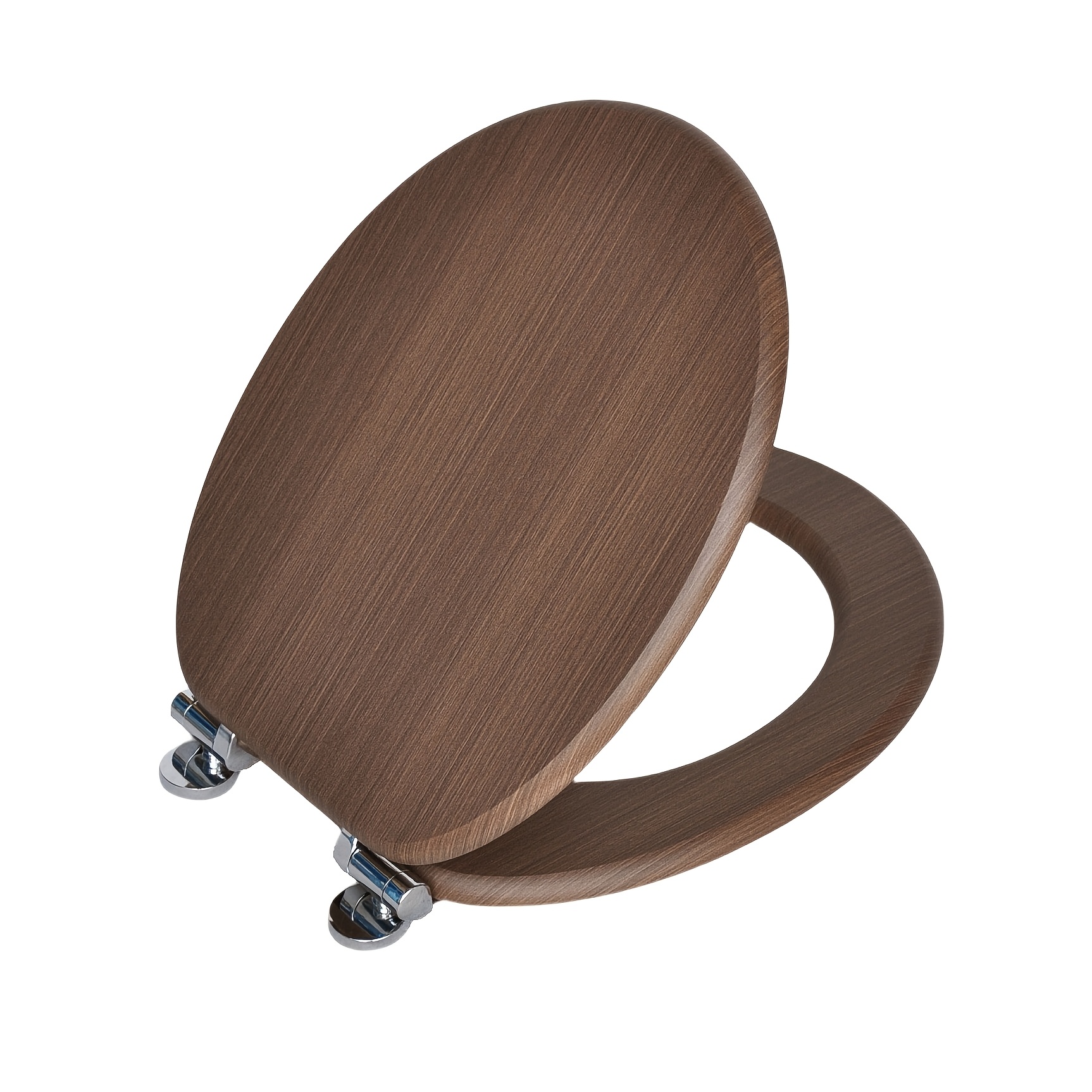 Wc Toilet With Automatic Lowering | Mdf , Softclose Hinge, Round Shape, , European Regulations, Battery-free Operation