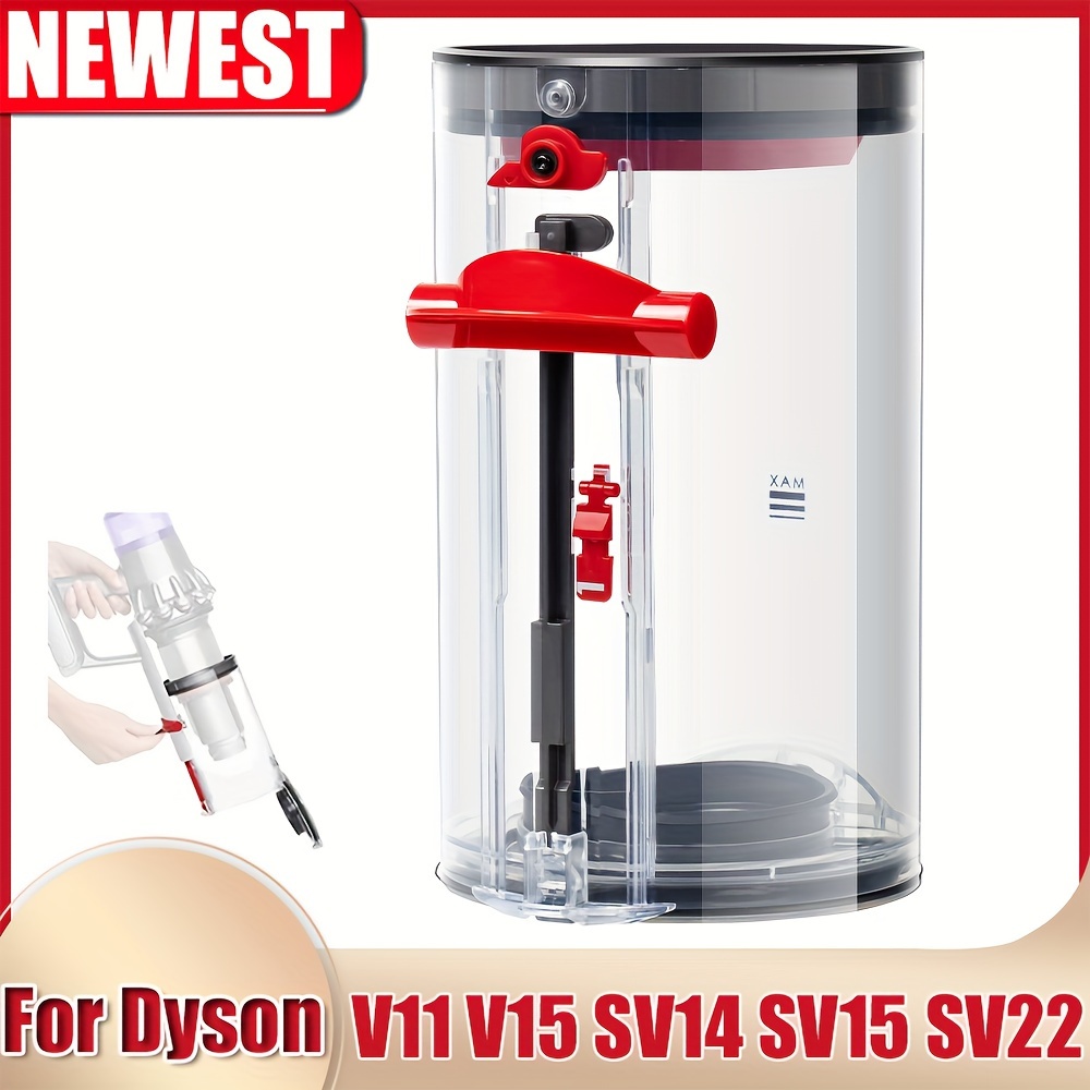 

1pc, Large Dust Bin For V11 V15 Sv14 Sv15 Sv22 Vacuum Cleaner Canister/dust Bucket Replacement Part