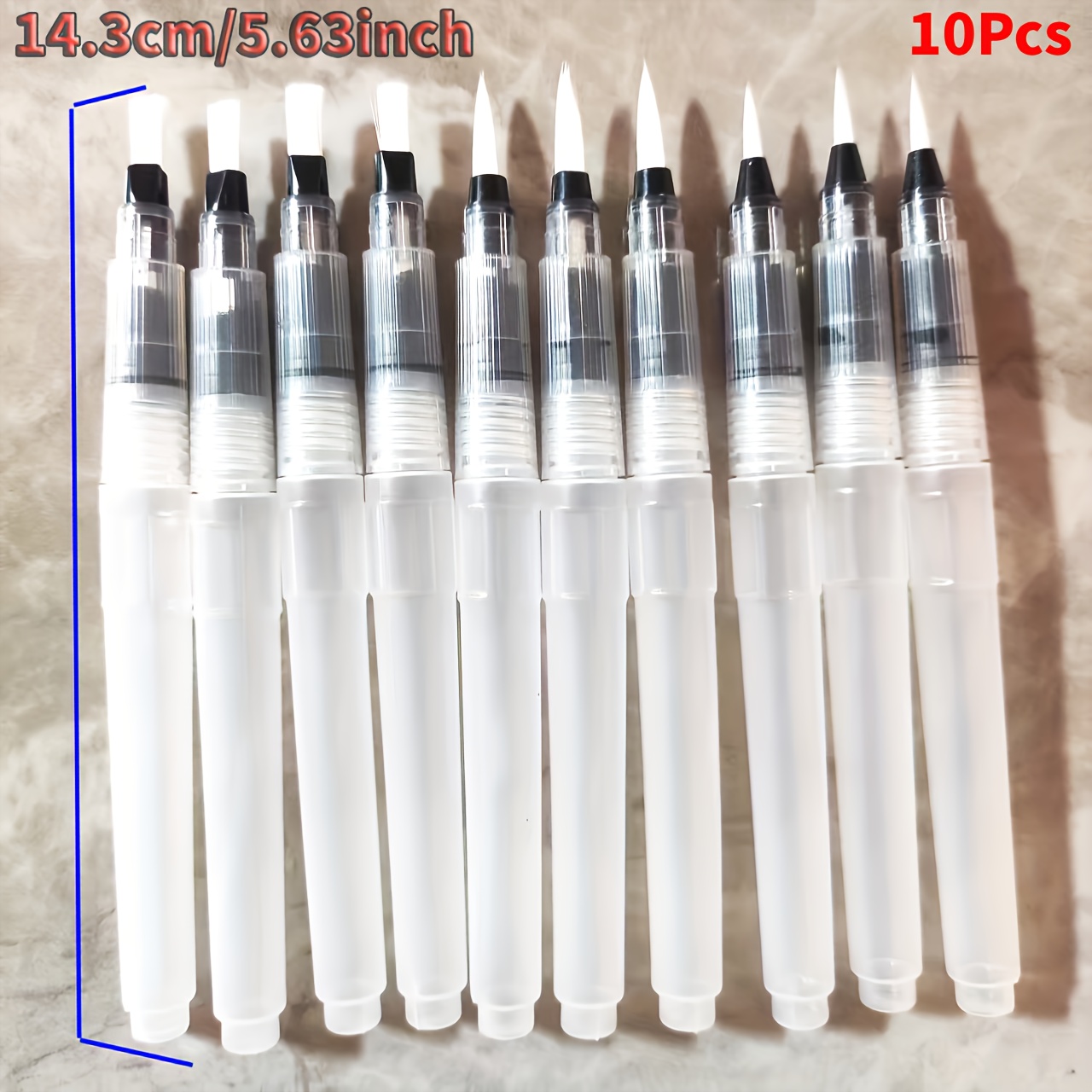 Image of 10pcs Brush Pens For Painting