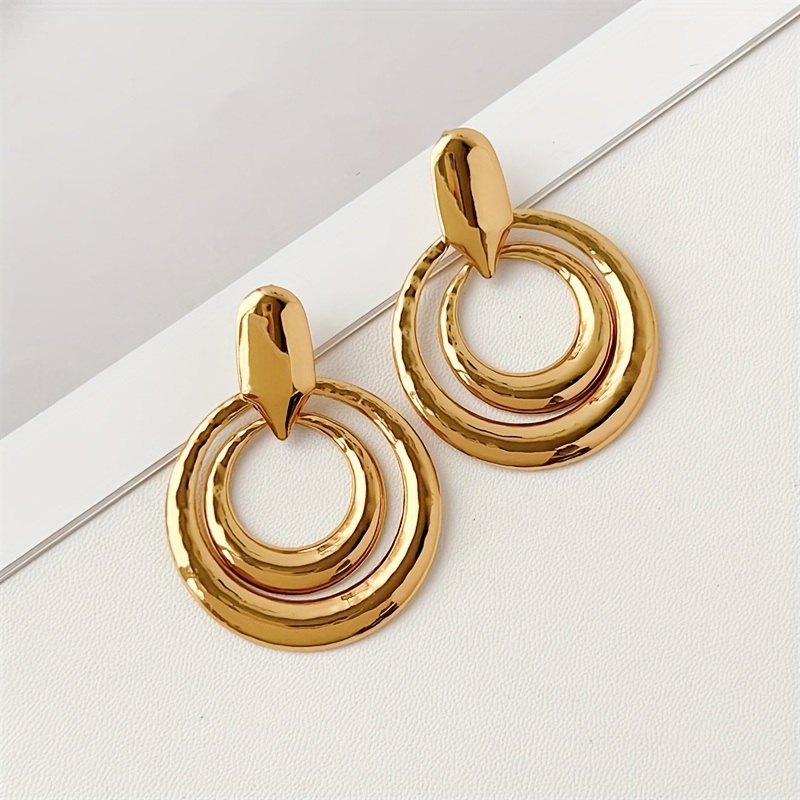 Women's Versatile Stainless Steel Hypoallergenic Earrings