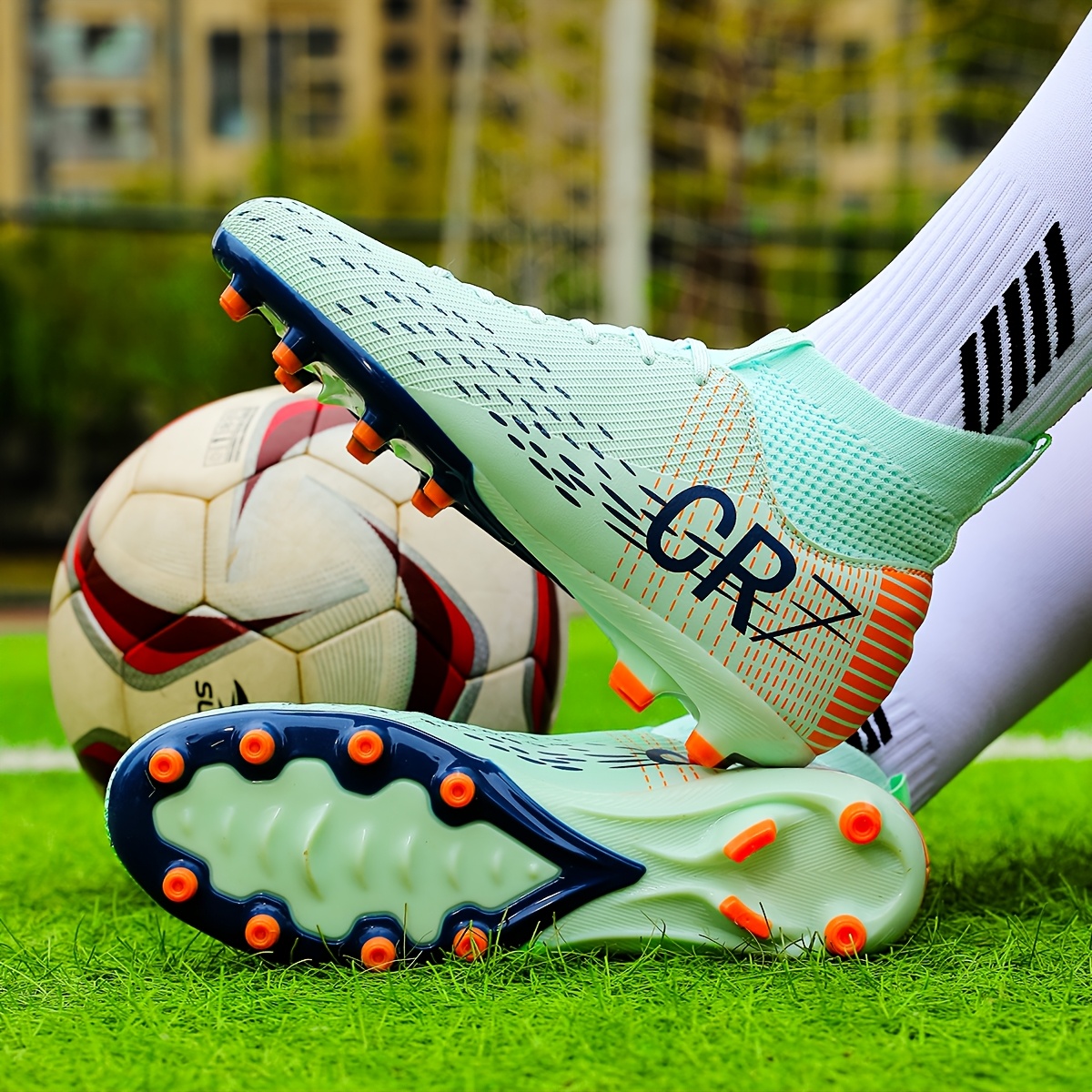 Fußballschuhen Kunstrasen Stollen Fußballschuhe AG/FG Langer Nagel