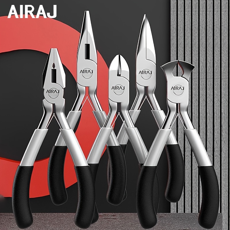 

Airaj Multifunctional Mini Pliers For Electricians, Diagonal Pliers For Easy Carrying, Anti Slip Handle, Universal Hand Tool