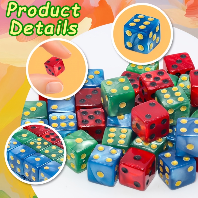 12pcs Luminous Dice Set for Role-Playing Games