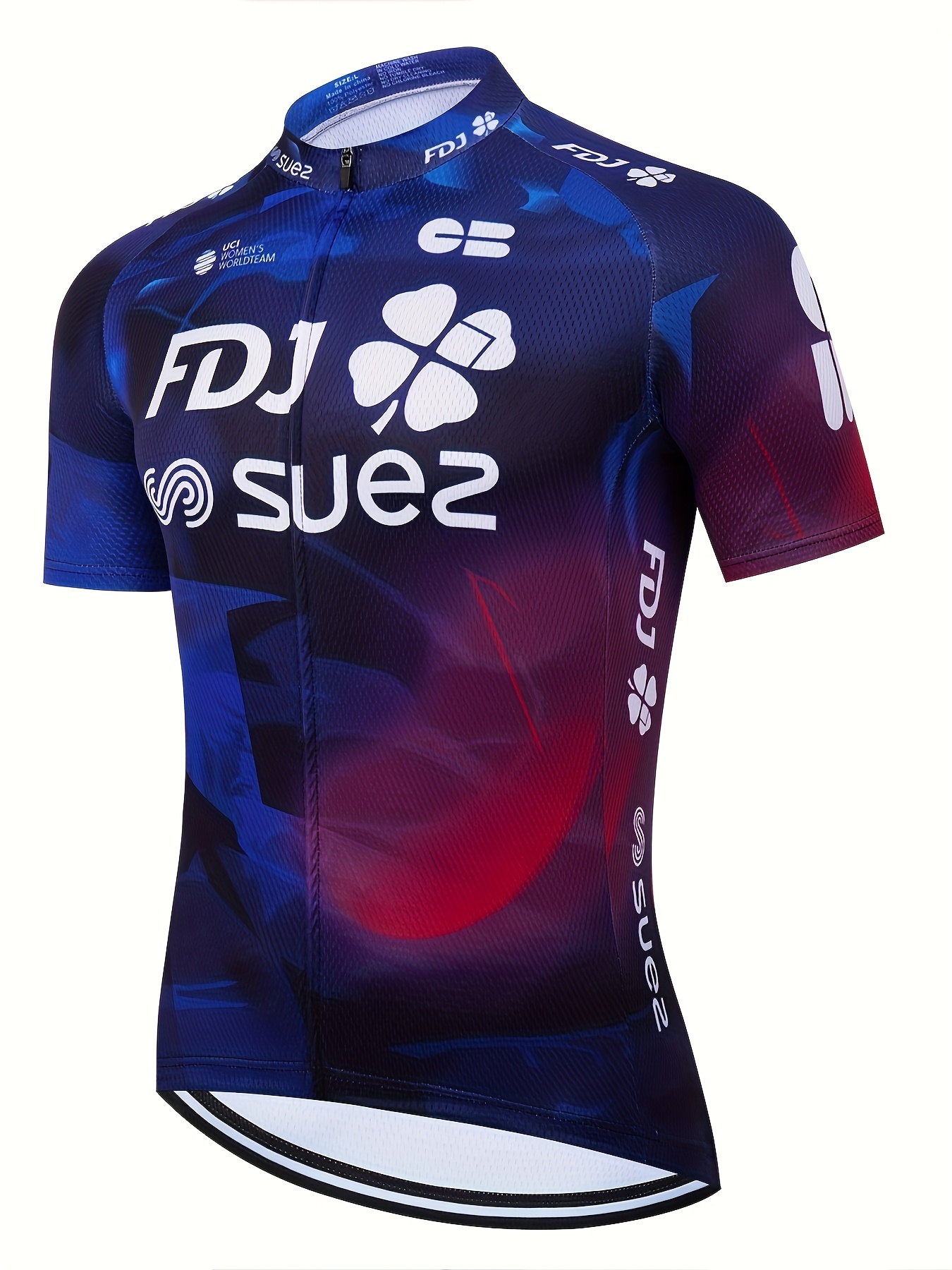 Maillot Cycliste UCI France FDJ, Taille L - Très Bon état