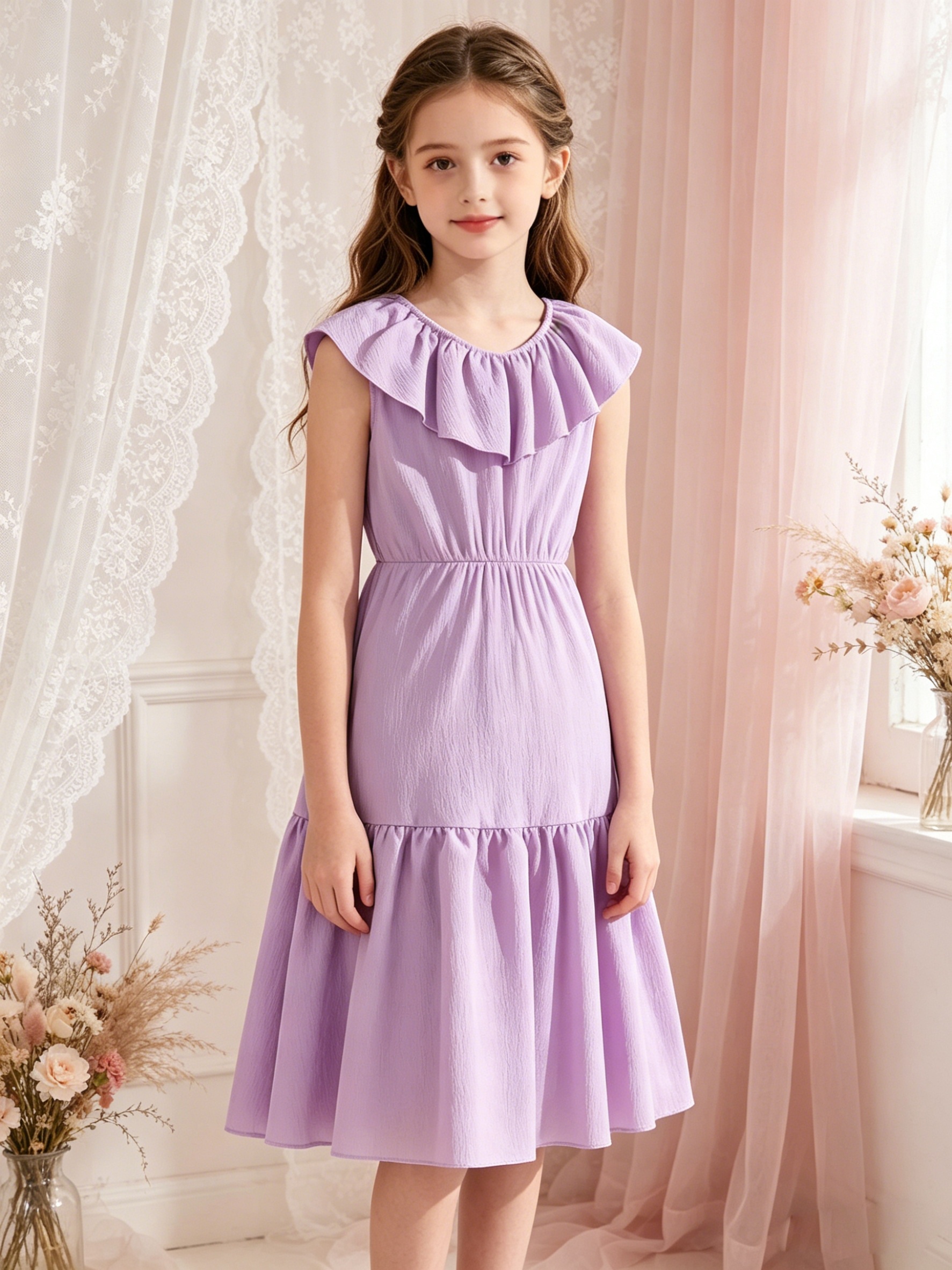 strapless open back dress Purple main image 0