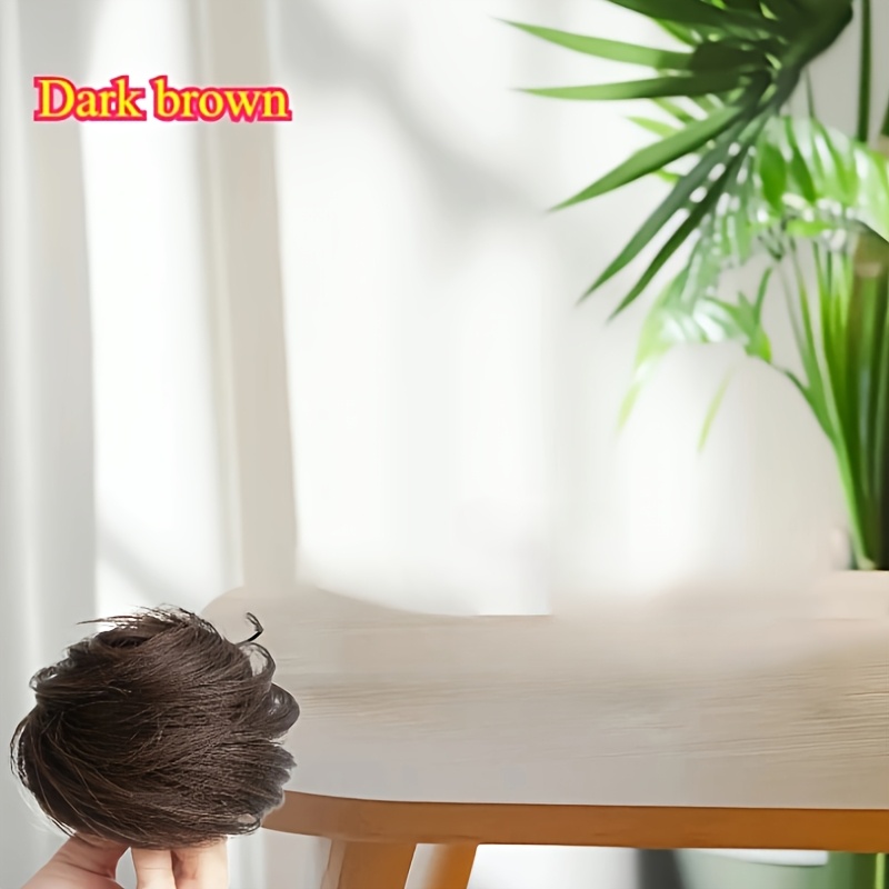 TEMU Elegante ad Anello per Capelli Lisci da Donna, Naturale e , in Fibra Termica, Facile da Indossare, a Tutte , Accessorio per , Regalo per