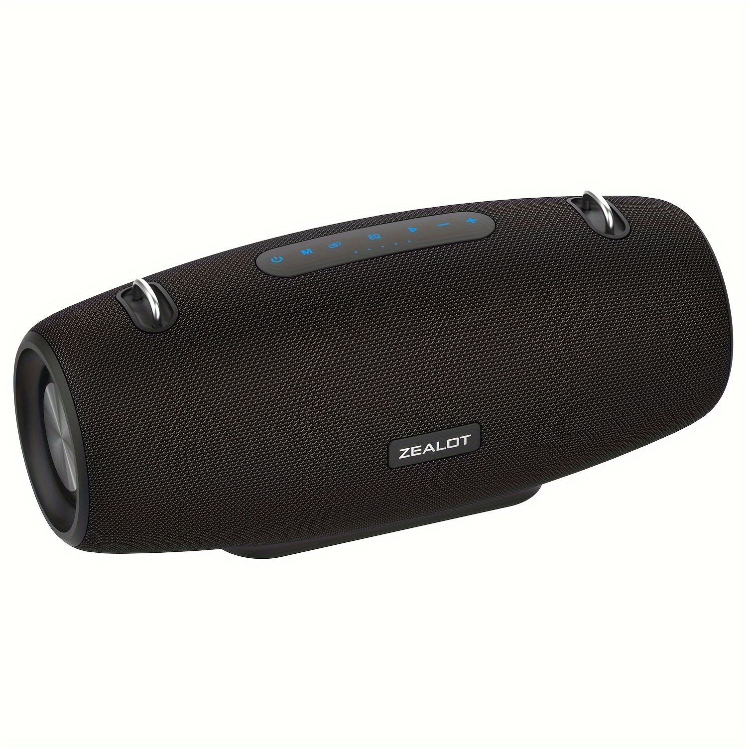ZEALOT 60W Subwoofer Zvočnik, Prenosni Brezžični Zvočniki za Zunanjo Uporabo, IPX4, Dvojno Povezovanje, 14400Mah Baterija, 36 Ur Predvajanja