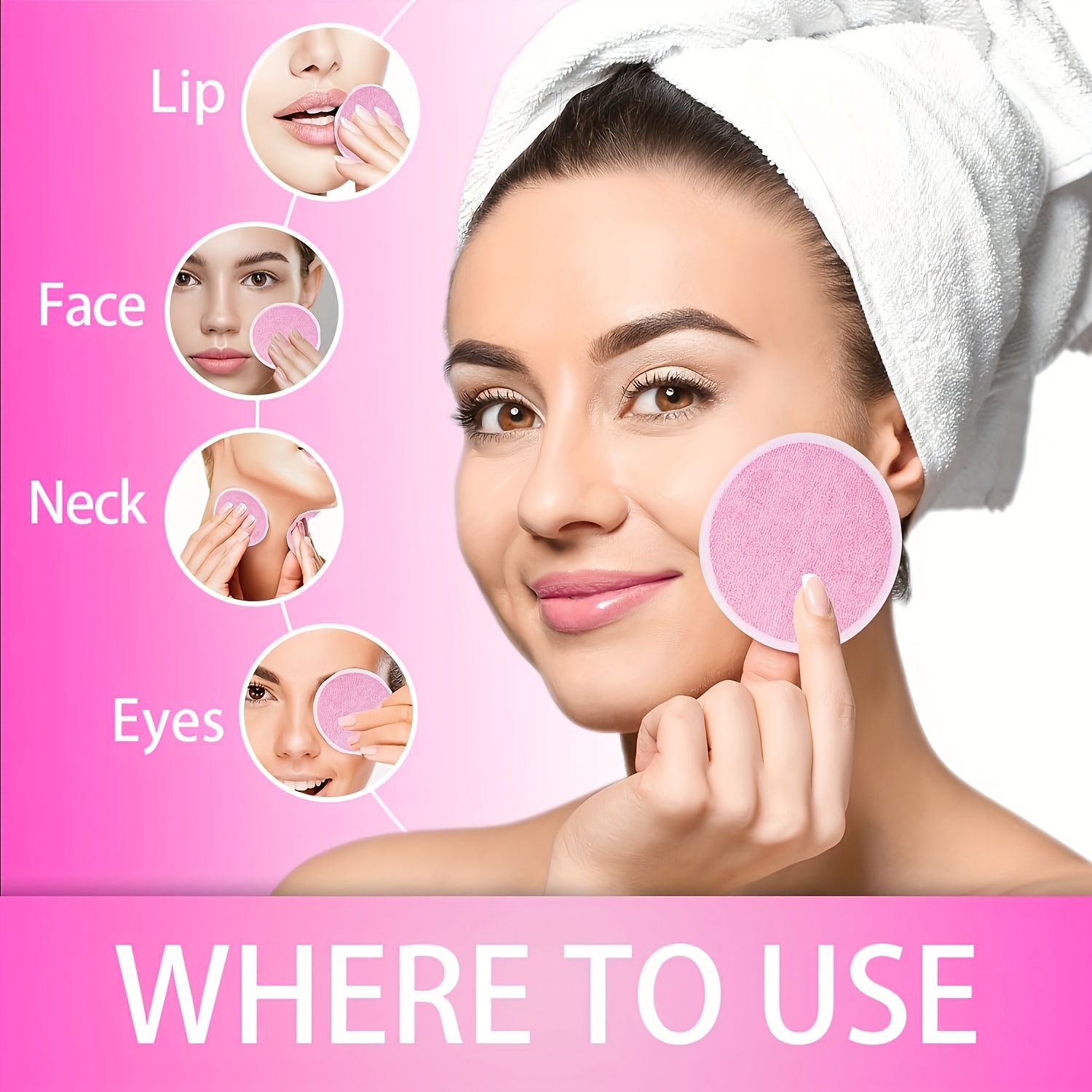 Reusable Makeup Remover Pads