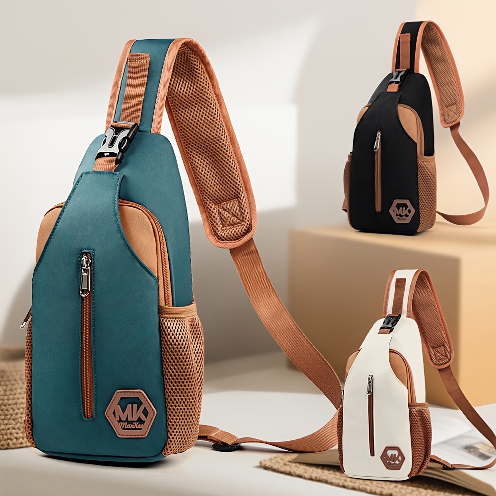 womens crossbody bag with adjustable strap large capacity purse zipper closure durable nylon everyday bag for women gym travel work   in beige blue black casual formal use crossbody purse travel accessory urban style sturdy construction versatile handbag daily     chest bag for men chest sling bag fanny pack for women men kangaroo for women   for women bag for women sling bag for women handbag for women handbags