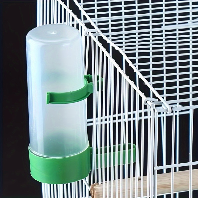 1pc Parrot Water Dispenser Food Box Bird Cage Hanging Temu United