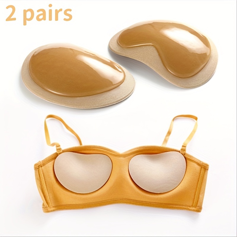   self   bra insert pads seamless reusable invisible push up chest enhancers for women comfortable anti convex lingerie accessories solid   for everyday wear