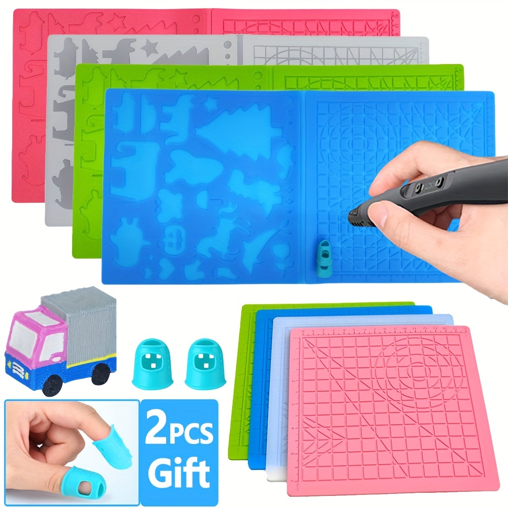 

Square Folding 3d Printed Silicone Template Pad