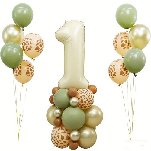 birthday balloons wild one animal balloons birthday party supplies for birthday wedding shower party decorations