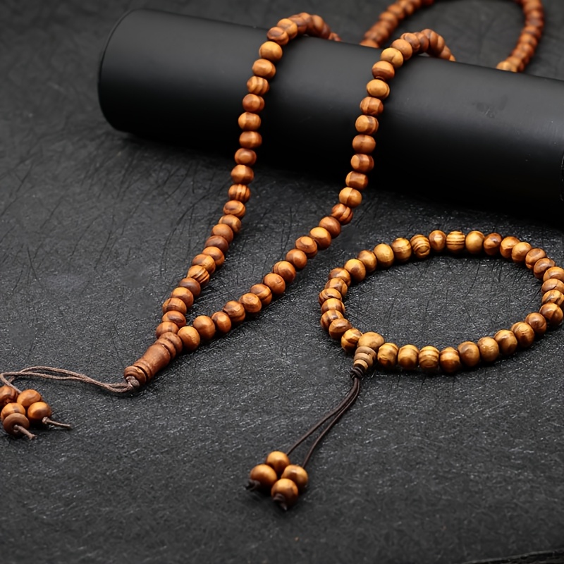 Image of 2pcs Set Of 99pcs And 33pcs Handheld Beads Middle Eastern Necklace