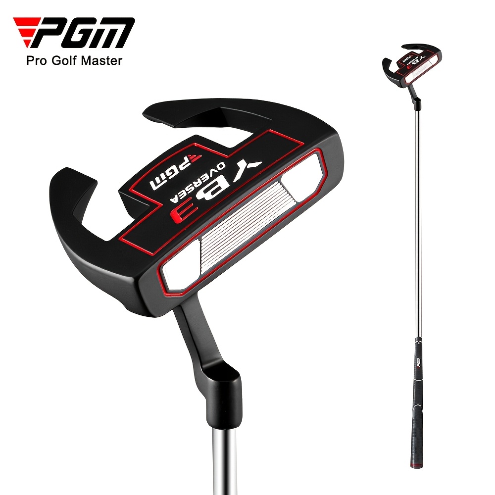 TEMU Pgm Tug072 Golf Men's Putter Golf Horn Type With Alignment Line Men's Golf Putter