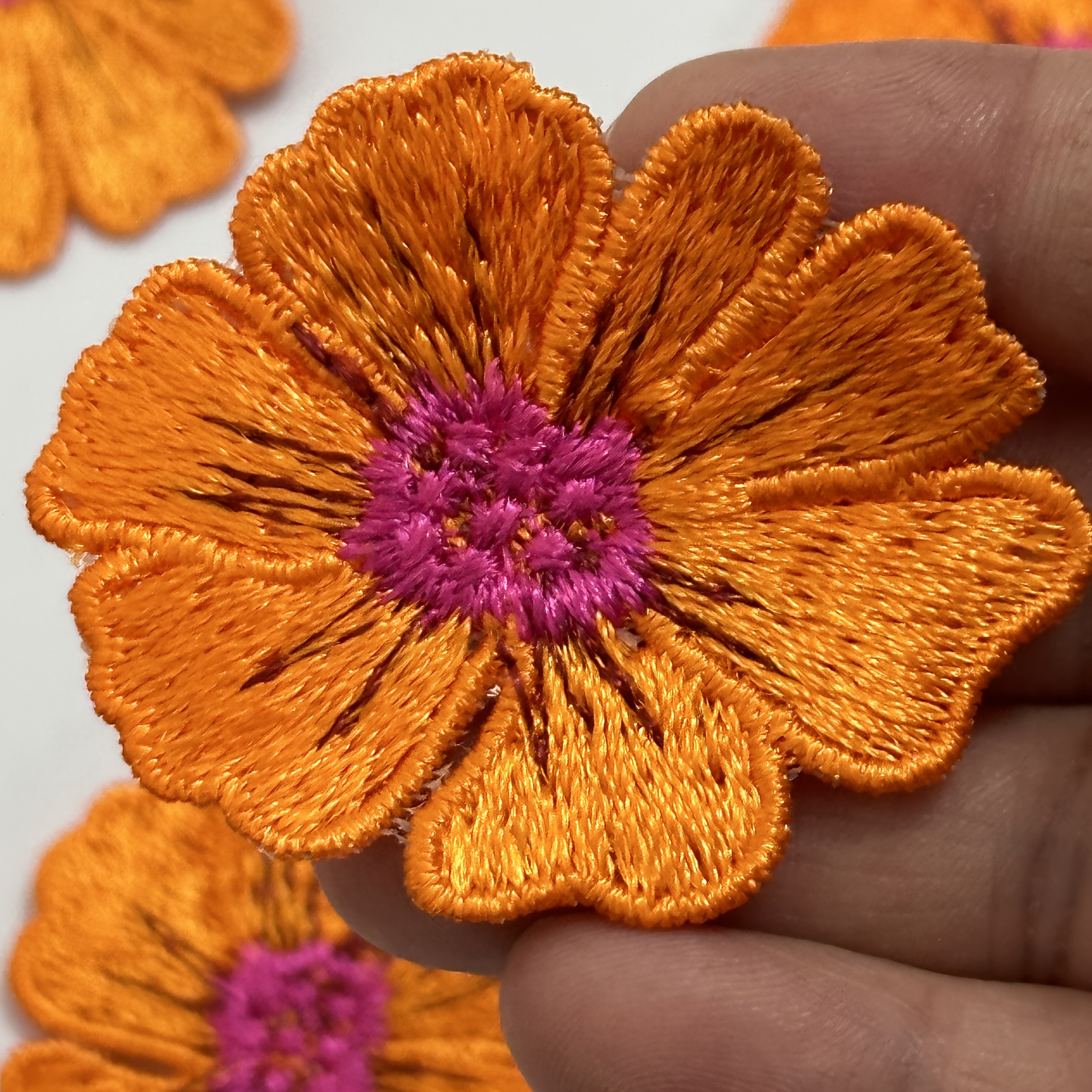 TEMU 10pcs Lace Embroidery Stickers, Fashionable Cutting-edge Patches, Clothing Decoration Stickers, Hat And Bag Patches, Suitable For And Crafts