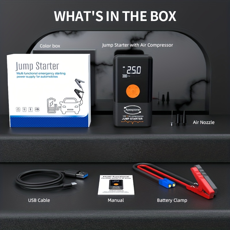  Emergency Start Power with Air Pump thumbnail 5