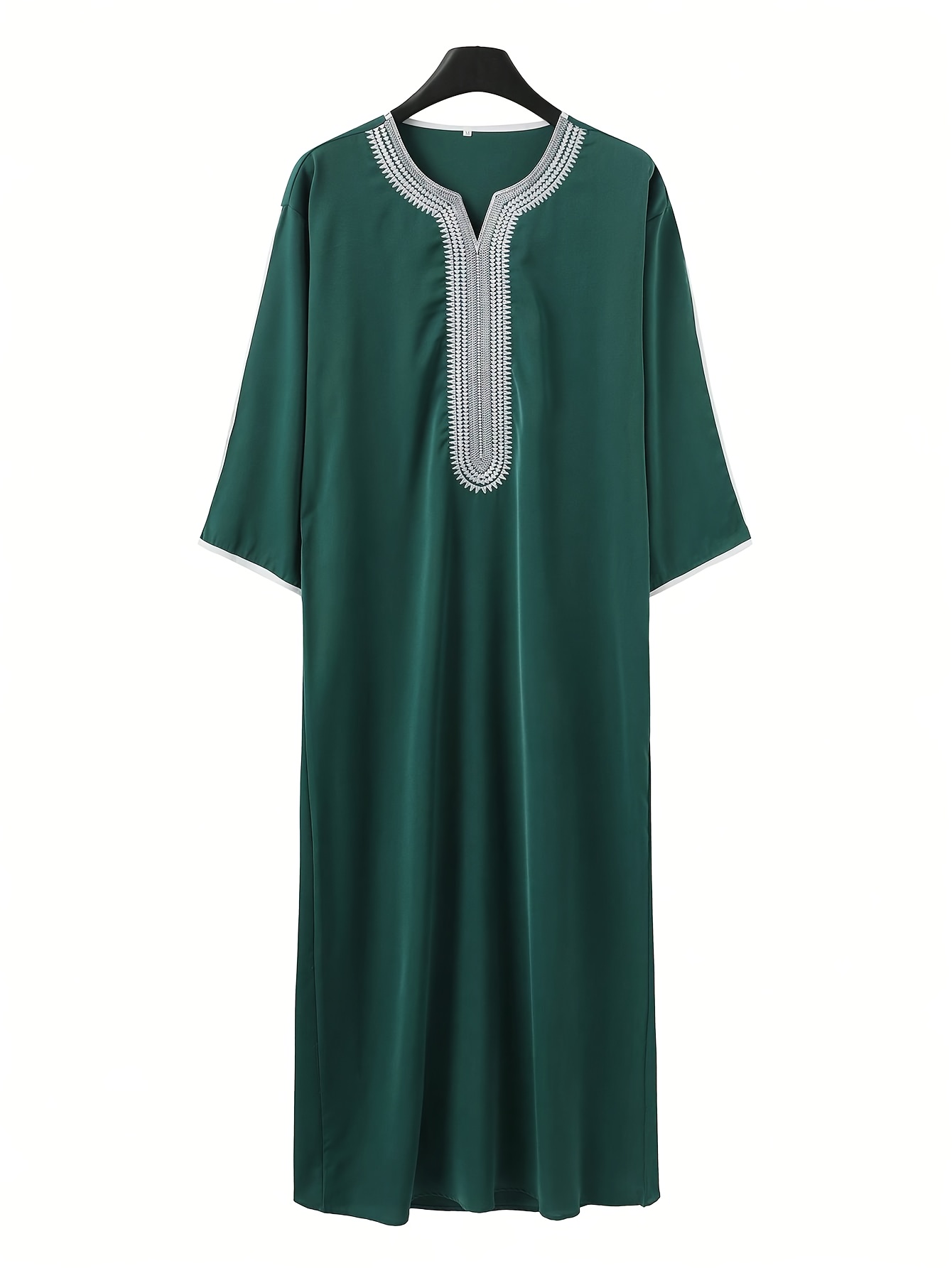 men’s embroidered moroccan thobe