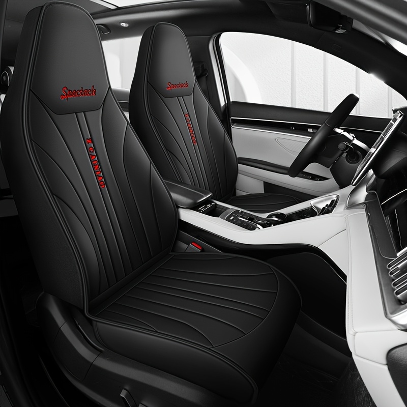 Image of Fit For Most -seat Car Seat Cover - Full Coverage Protection, Breathable & Easy-clean Material, Heavy-duty Wear-resistant Design, Compatible With Sedans, Suvs