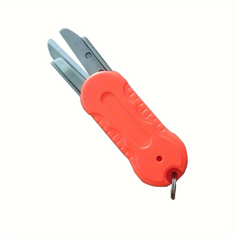 Αγορά Ψάρεμα  5pcs Scissors Fishing Line Portable Fishing Scissors Plastic  Handle with Covers Stainless Steel Capped Line or Hook Cutter