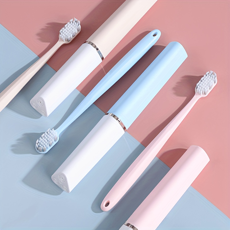 Luxury Travel Soft Manual Toothbrush with Independent Case