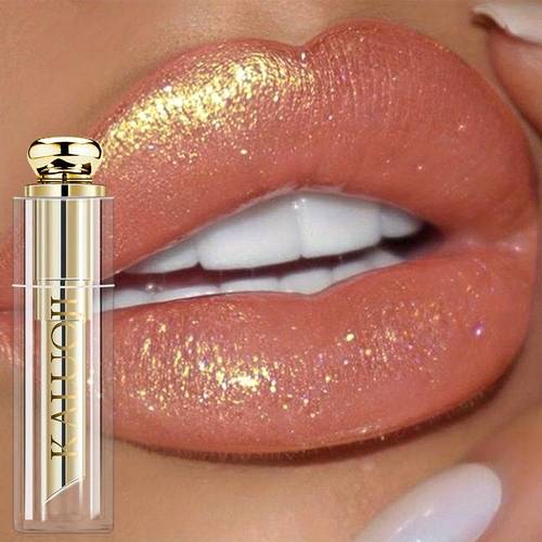 long lasting shiny lipstick and moisturizing lipstick fashionable metal suitable for parties dances dates christmas gifts valentines day gift holiday gifts