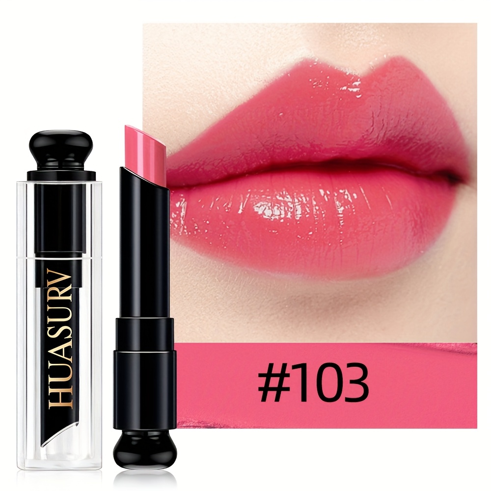 Image of A Pink Velvet Matte Lipstick Easy To Apply, And Perfect For Women's Lip Makeup, Suitable For Daily Wear And Romantic , Making It An Gift For Christmas, Valentine's Day, Or Carnival