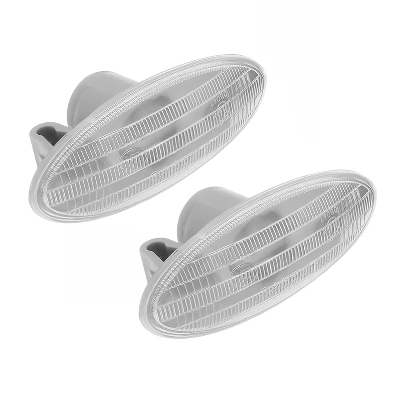 TEMU 2pcs Fender Turn Signal Side Marker Light Housing (bulb Not Included), Suitable For 2008-2010 For Tiida/versa/qashqai/, Replacement Part Oem: