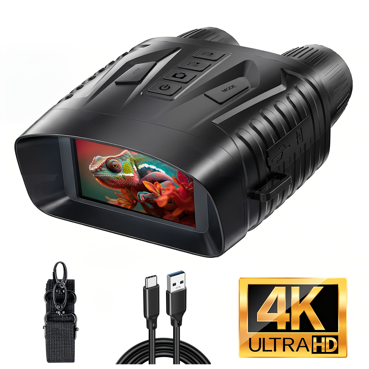 4K Night Vision Goggles for Adults, Upgraded 3.1