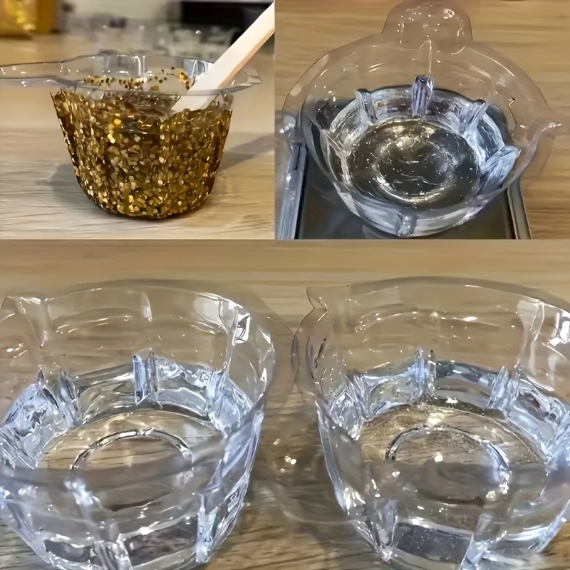 100pcs Plastic Mixing Cups for Color Mixing and Crafting