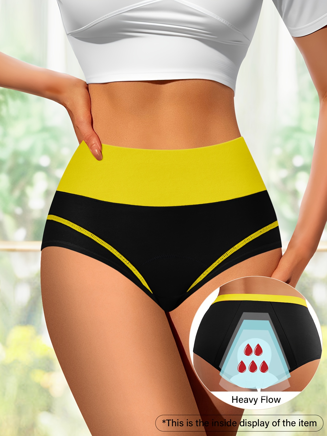 High Waist Leak Proof Panties Ultra-thin Physiological Leakproof