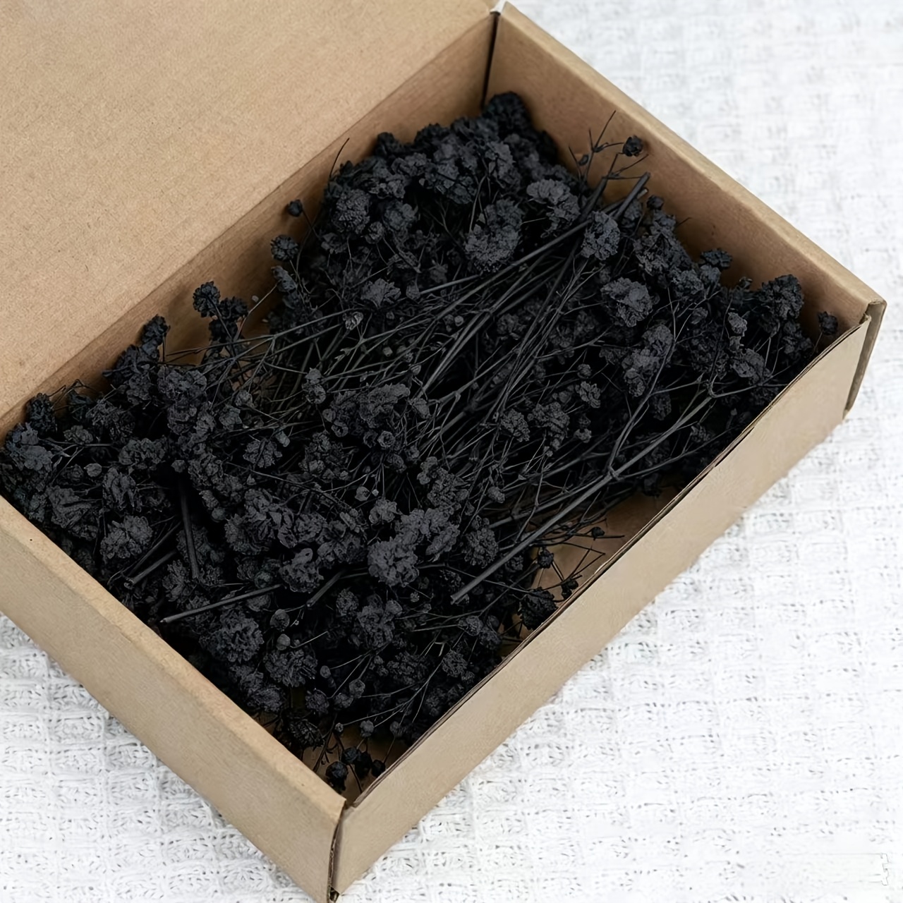 TEMU 99pcs Black Spray Roses In A Box, Suitable For Halloween Desktop Arrangements, Crafts, Small Bouquets, Wreaths, And Home Vase Decorations, Party