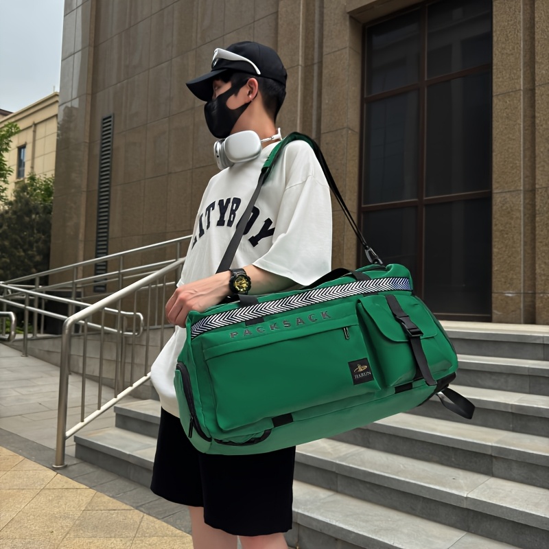 Multi-Functional Sports Duffle Bag with Wet/Dry Compartment