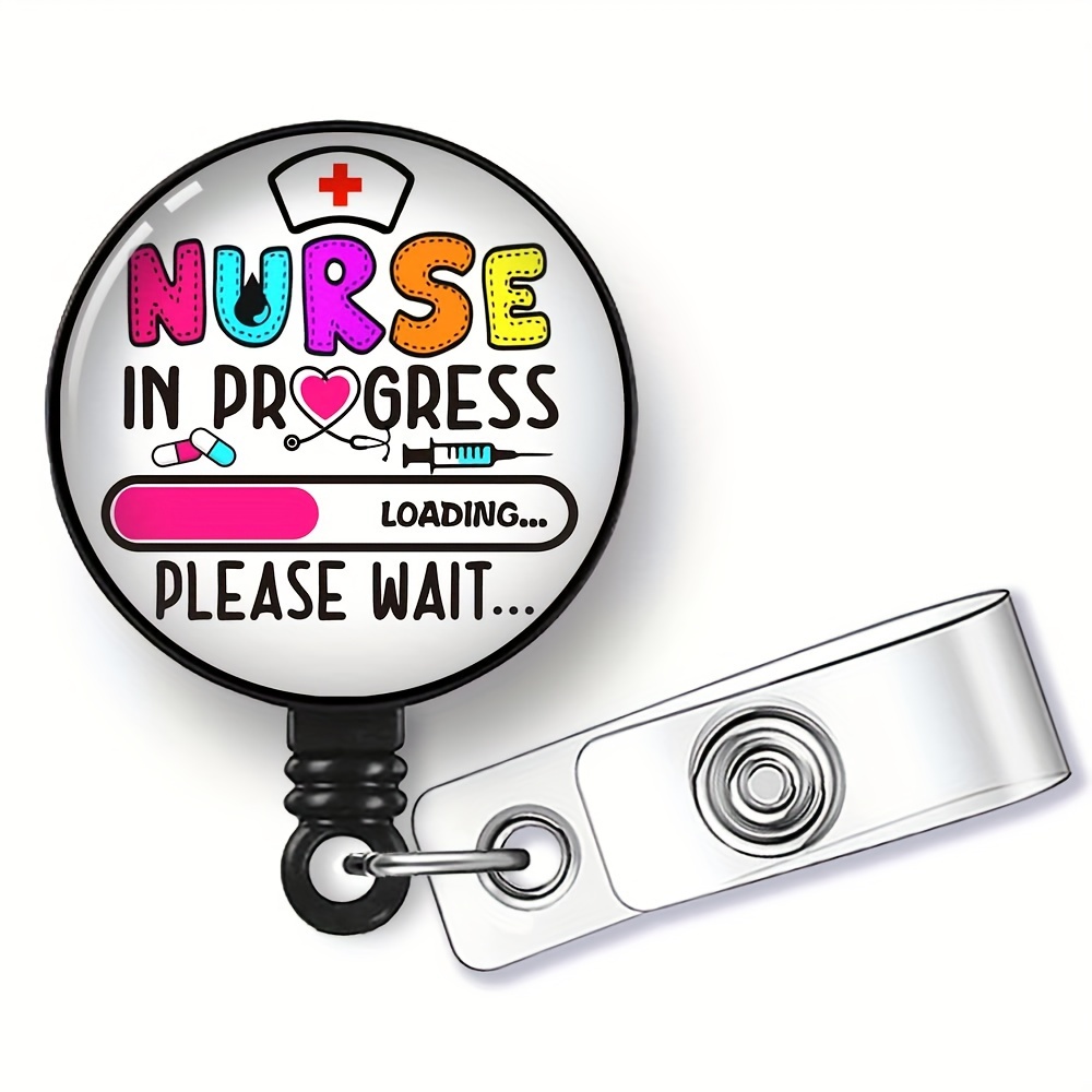 Badge Reel Nurse Funny - Free Returns Within 90 Days - Temu United
