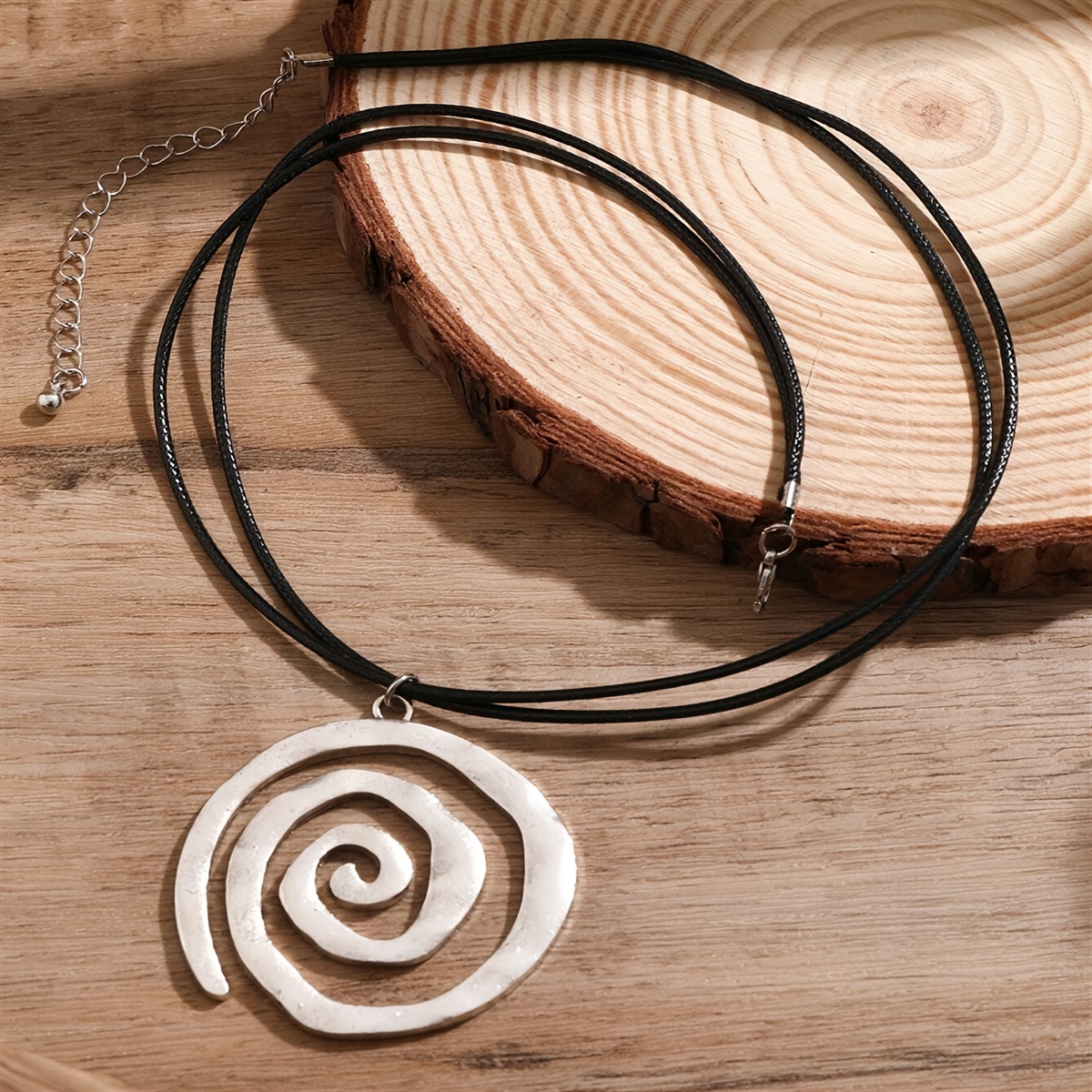 Bohemian Beach Seashell Pendant Necklace
