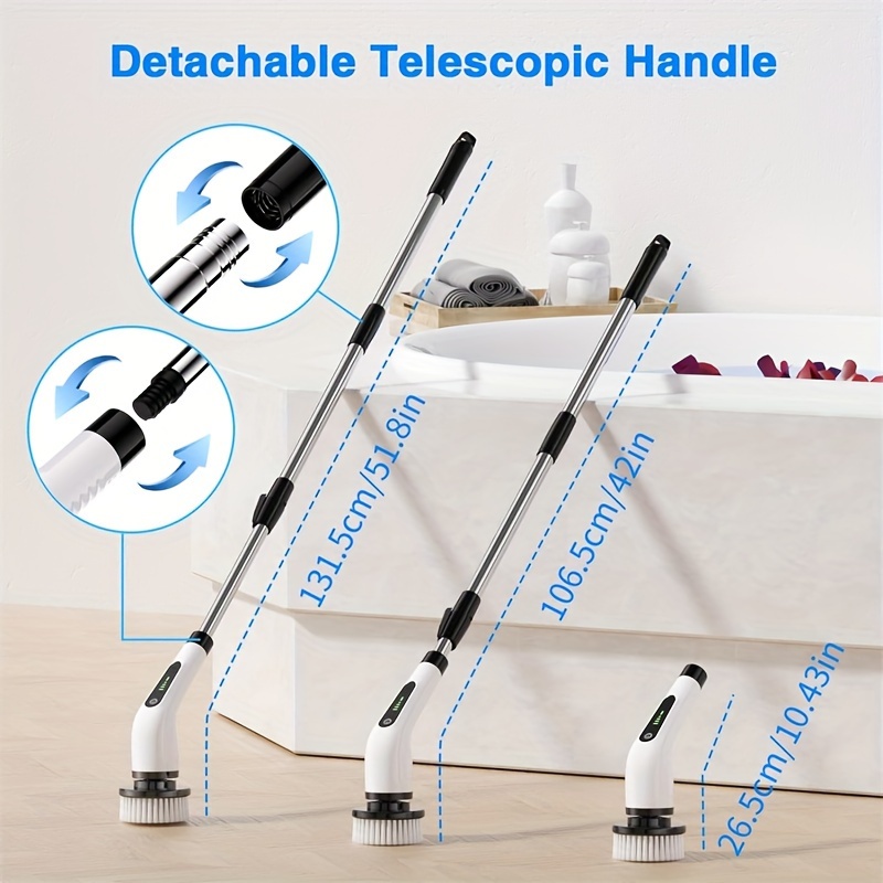 es   battery     7         and detachable telescopic   for     and bath s details 1