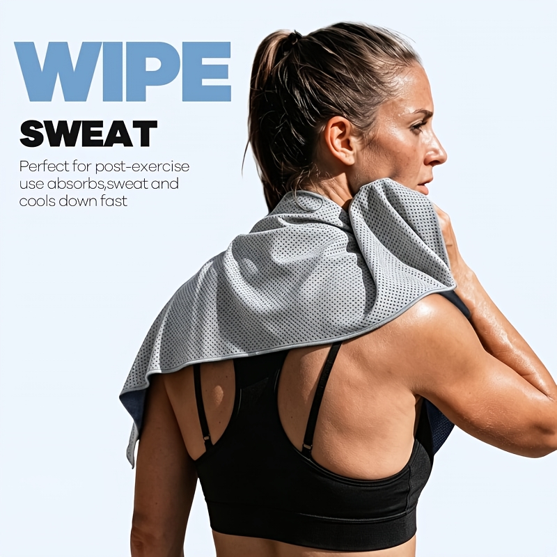 Instant Cooling Towel for Running, Cycling, and Gym