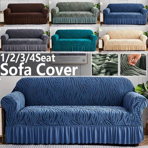 tt2pcs-c set ng pantakip sa sofa na , elastic at na embossed 1/ 2/ 3/ 4 upuan universal na pantakip sa sofa, set ng pantakip sa sa sala at ng sofa