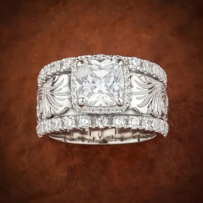 Rhinestone Ring Cute Western Rings The Tawny With A Natural