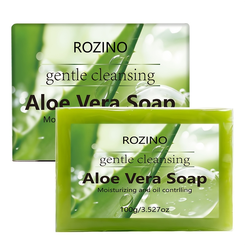 Clean Natural Aloe Vera Soap, , Moisturizing And Oil-controlling, Fresh And Not Greasy, Suitable For, Sensitive, Extremely Dry, , Making Hydrated, Delicate And Smooth, Suitable For Types
