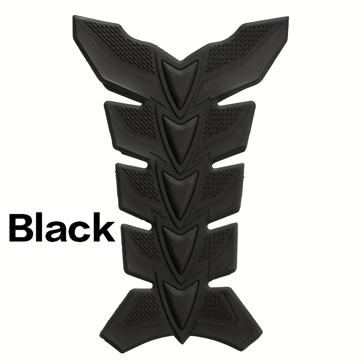 Image of Tank Stickers Car-styling 3d Carbon Fiber Motorcycle Tank Pad Tankpad Protector Sticker Fish Bone Style