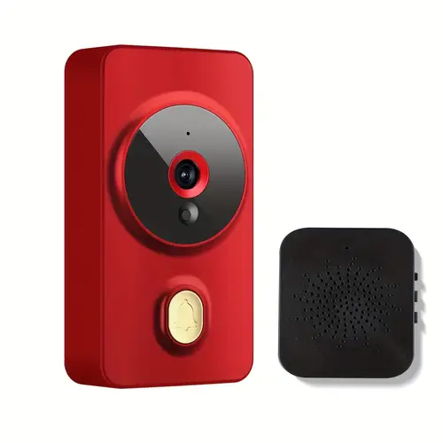 intelligent visual doorbell wireless wifi two way intercom without punching installation app camera