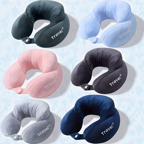 u shaped travel pillow neck support pillow cervical pillow airplane u shaped pillow sleeping aid