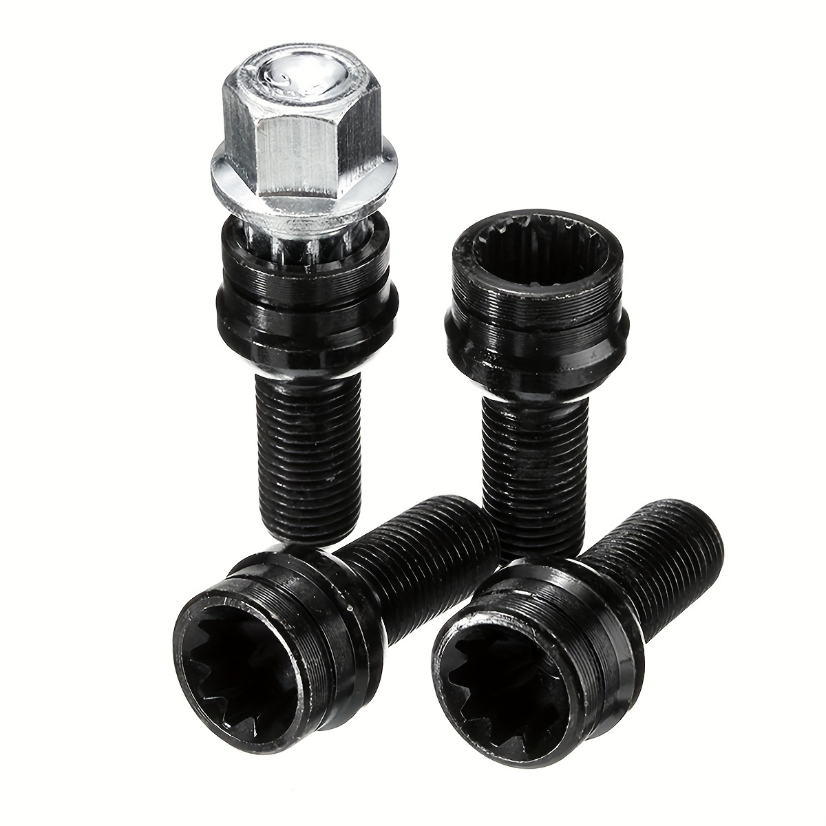 Image of M14 X 1.5mm Anti-theft Wheel Screw And Lock Fit 7mm For For Vw For Golf For Jetta For For Car Additions